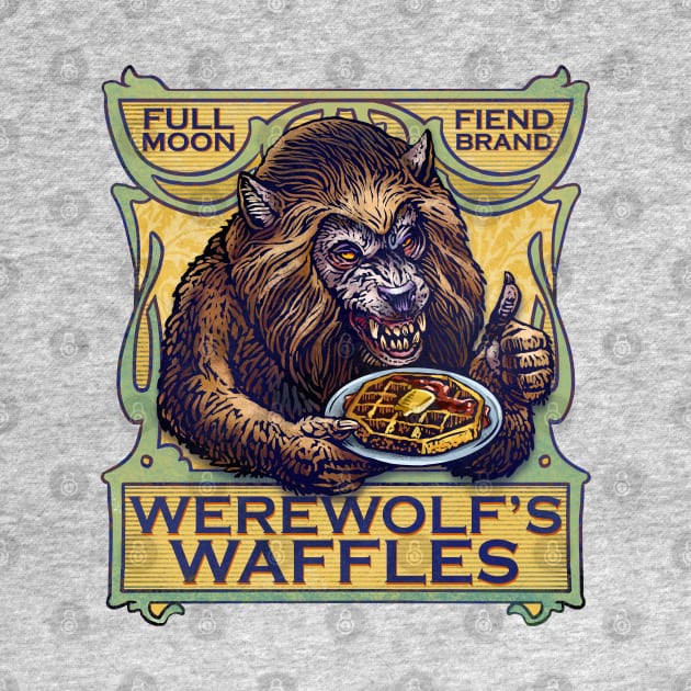 Werewolf's Waffles by ChetArt